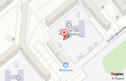 Фортуна в Минусинске на карте