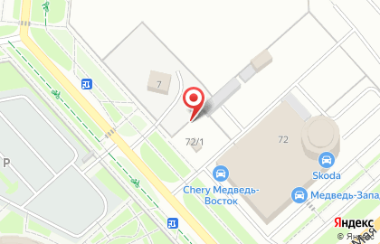 Аккумуляторный центр Медведь в Советском районе на карте