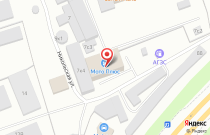 Торгово-установочная компания Usave на Никольской улице на карте