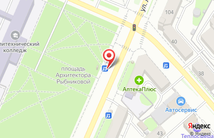 Магазин Бегемот на улице Ленина на карте