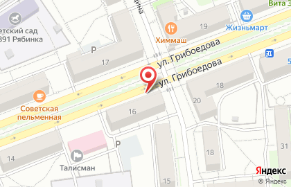 ЗАО Банкомат, Банк ВТБ 24 на улице Грибоедова на карте