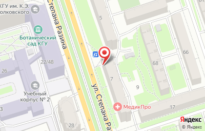 Магазин мебели SKмебель на Степана Разина на карте