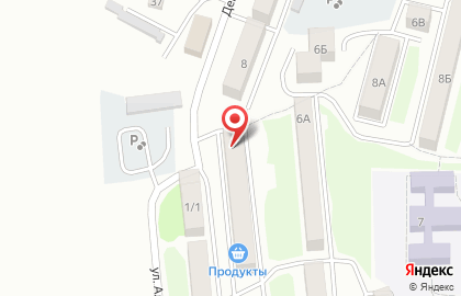 Магазин Катюша на улице Александра Матросова на карте