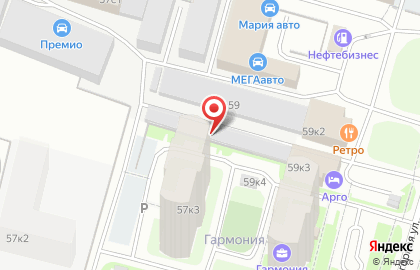 Водолей на улице Гайдара на карте