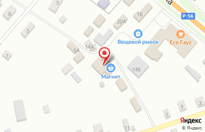 Супермаркет Магнит в Великом Новгороде на карте