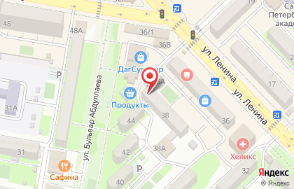 Гастроном в Махачкале на карте