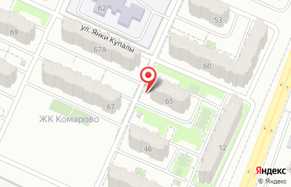 Салон-парикмахерская Сандр в Советском районе на карте