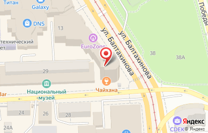 Компания Эвотор на улице Балтахинова на карте