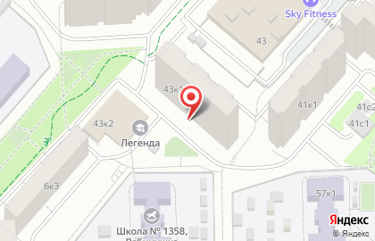 Митино-10, ЖСК на карте