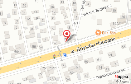 Супермаркет 444 в Кировском районе на карте