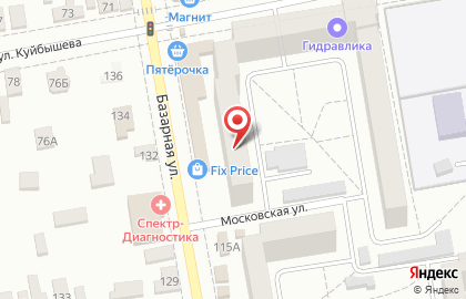 Компания Натяжные потолки ЭВИТА на Базарной улице на карте