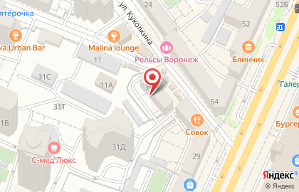 Пункт быстрого питания Робин Сдобин на улице Куколкина на карте