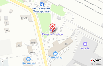 Шиномонтажная мастерская на Центральной улице на карте