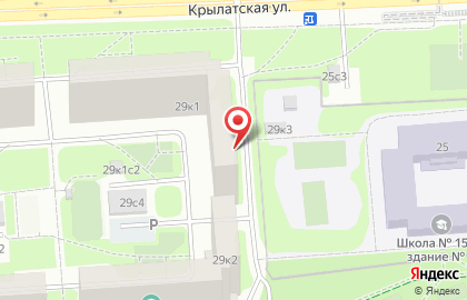 Продуктовый магазин в Москве на карте