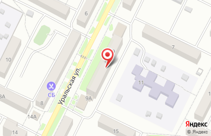 Парикмахерская Анжелика в Новотроицке на карте
