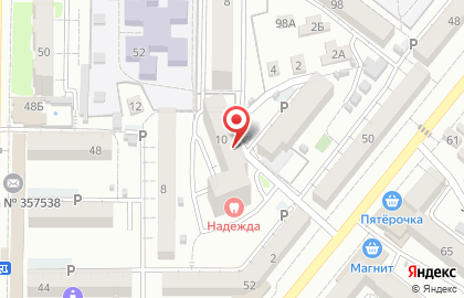Стоматологическая клиника Надежда на карте