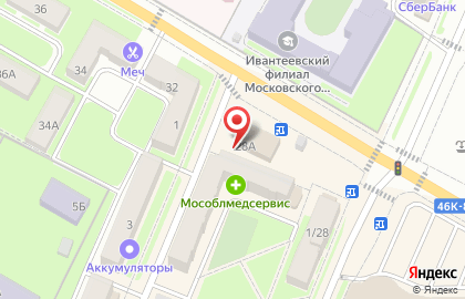 Продуктовый магазин в Москве на карте