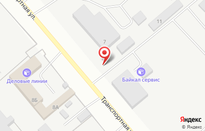 Агротехника на Транспортной улице на карте