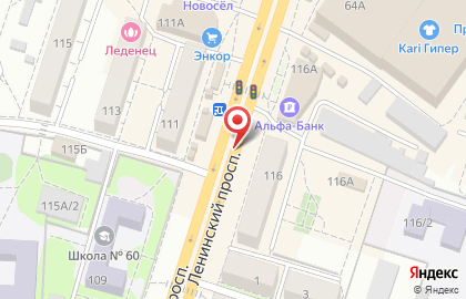 Торгово-сервисная компания ОКНА СОК на Ленинском проспекте на карте