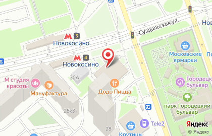 Оптика в Москве на карте
