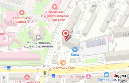 ЗАО УралСиб на улице 1-ой Конной Армии на карте