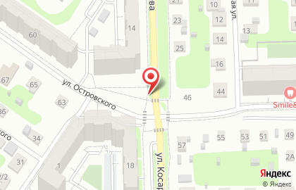 Продуктовый магазин на ул. Косарева, 14/1 на карте