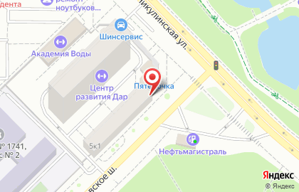 Компания по приему макулатуры и продаже гофротары Аркада на Никулинской улице на карте