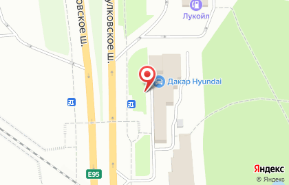 Официальный дилер Hyundai ДАКАР на Пулковском шоссе на карте