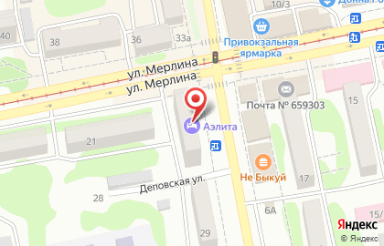 Ломбард Ирода на улице Петра Мерлина на карте