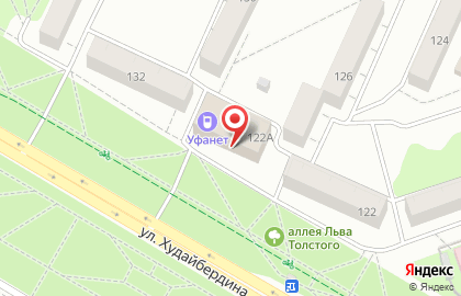 Сервисный центр Профи-Сервис на улице Худайбердина на карте