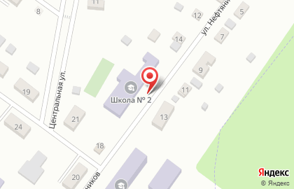 Основная общеобразовательная школа №2 городского округа Жигулёвск на карте