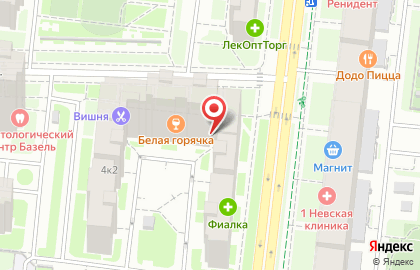 Булочная-пекарня Bonape в Санкт-Петербурге на карте