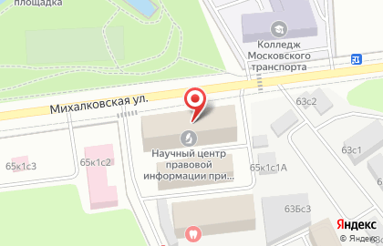 Научный центр правовой информации при Министерстве юстиции на карте