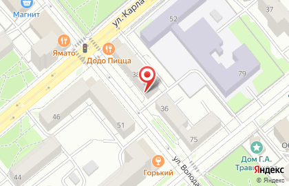 Главное управление социальной защиты населения на карте