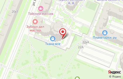 Свадебный салон Сказка на проспекте Просвещения на карте
