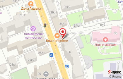 Ресторан Якитория в Москве на карте