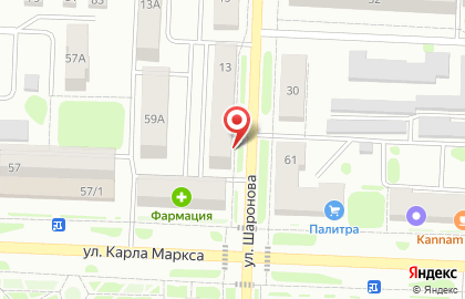 Магазин профессиональной косметики Шик на карте