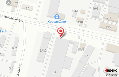 Магазин автозапчастей для КАМАЗ, МАЗ, ГАЗ Тракт-ДВ на Индустриальной улице на карте