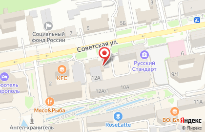 Фитнес-клуб Джиммикс на Советской улице на карте