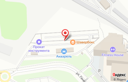 Киоск фастфудной продукции Шавербокс на карте