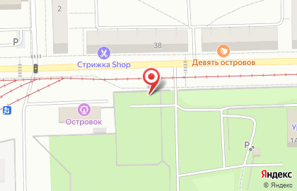 Автостоянка в Екатеринбурге на карте