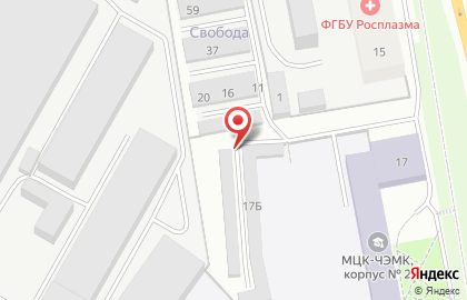 Центр в Чебоксарах на карте