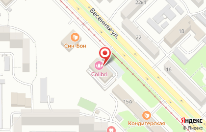 Ателье Armadi на Весенней улице на карте