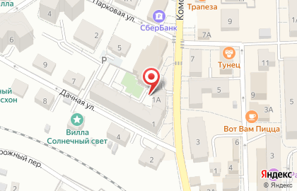 Ника на Комсомольской на карте