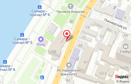 Горького 78 на карте