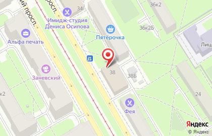 Сервисный центр Acer на Новочеркасском проспекте на карте