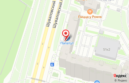 Магазин детских товаров Кнопа в Приморском районе на карте