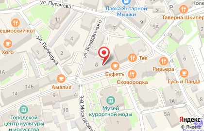 Магазин книг и канцтоваров на Курортном проспекте на карте