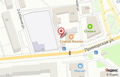 Натур Продукт (здоровые Люди) на Приморской улице на карте
