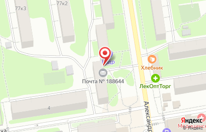Почта России в Санкт-Петербурге на карте
